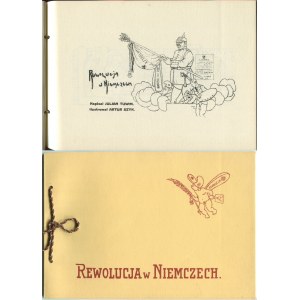 TUWIM Julian - Rewolucja w Niemczech. Ilustrował Artur Szyk [reprint]