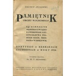 [harcerstwo] JACKOWSKI Zbigniew - Pamiętnik obozu ruchomego I-go Gimnazjum Męskiego Związku Zawodowego Nauczycielstwa Polskich Szkół Średnich w Warszawie, odbytego w Beskidach Zachodnich w roku 1926