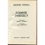 ORWELL George - Folwark zwierzęcy [1985] [il. Jan Lebenstein]
