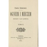 SIENKIEWICZ Henryk - Ogniem i mieczem. Powieść z lat dawnych [wydanie pierwsze 1884]