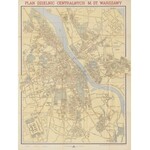 Plan of the central districts of the capital city of Warsaw [1955].