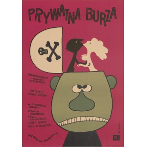 plakat BUTENKO Bohdan - Prywatna burza [1968]