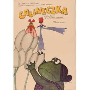 Poster BUTENKO Bohdan - Staatliches Puppentheater Fraszka. Däumelinchen nach dem Märchen von Jan Christian Andersen