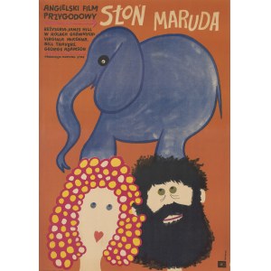 plakat BUTENKO Bohdan - Słoń Maruda [1969]