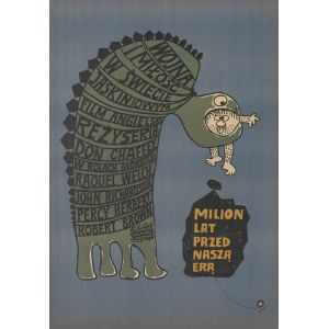 plakat BUTENKO Bohdan - Milion lat przed naszą erą [1968]