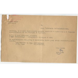 [Powstanie warszawskie] Meldunek dowódcy Baonu Iwo [23.08.1944]