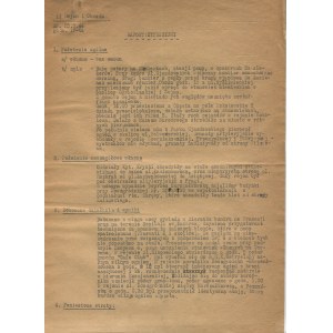 [Powstanie warszawskie] Raport sytuacyjny. II rejon 1 Obwodu [25.08.1944 z podpisem Władysława Abramowicza ps. Litwin]