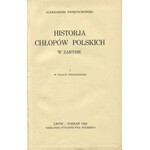 ŚWIĘTOCHOWSKI Aleksander - Historja chłopów polskich w zarysie [1925]