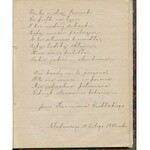 XIX-wieczny kajet z cytatami z polskiej poezji i prozy [Krasiński, Żmichowska, Kraszewski]