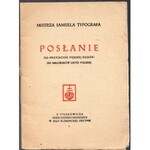 [prospekt] Mistrza Samuela Typografa Posłanie do Przyjaciół Pięknej Książki, do Miłośników Liryki Polskiej [Oficyna Tyszkiewicza]