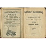 Kalendarz kieszonkowy dla małorolnych za rok 1912 [z planem i mapką kolei konnych oraz żelaznych]