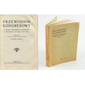 Przewodnik Kongresowy II Zjazdu Słowiańskich Geografów i Etnografów w Polsce 1927 roku