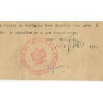 [Powstanie warszawskie] Przydział żołnierzy do oddziału Chwatów [ 27.09.1944 r.]