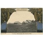 [Białowieża-Wald] Satz von 7 Postkarten [1908].