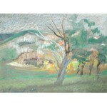 BIENIEK Ignacy (1925 Bystra - 1993 Wrocław) - Pejzaż.