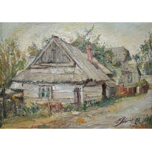 HECZKO Bogusław (1927 w Ustroniu - 2018) - Wiejskie chaty. (2).