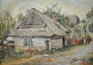 HECZKO Bogusław (1927 w Ustroniu - 2018) - Wiejskie chaty. (2).