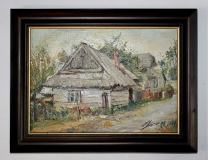 HECZKO Bogusław (1927 w Ustroniu - 2018) - Wiejskie chaty. (2).