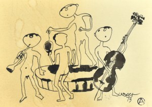 Otto AXER (1906-1983), Kwartet muzyczny, 1973
