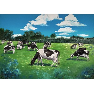 Pervin Ece Yakacik Leczycki (ur. 1991), 21 cows, 2020