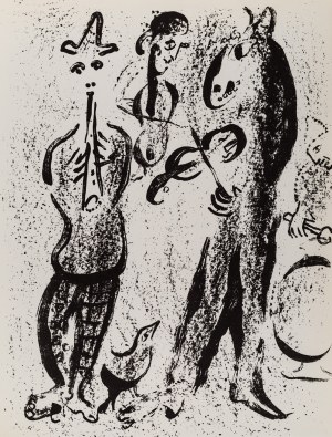 Marc Chagall, Wędrowni muzykanci