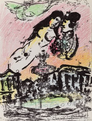 Marc Chagall, The Lover's Heaven