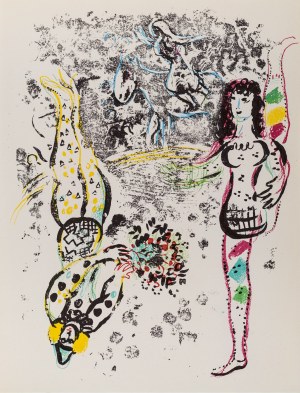Marc Chagall, Jeu D’Acrobates, 1963