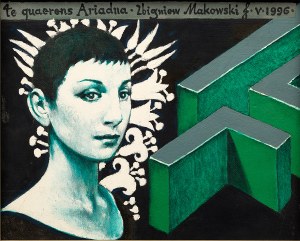 Zbigniew MAKOWSKI (1930 - 2019), Te quaerens Ariadna, 1996
