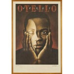 Rafał OLBIŃSKI (geb. 1943), Otello, Plakat für die Oper G. Verdis Oper