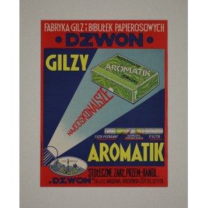 Plakat Gilzy-Aromatik, l. 30. XX w.