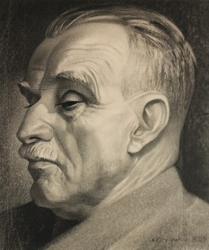 Marian KONARSKI (1909-1998), Portret męski, 1955