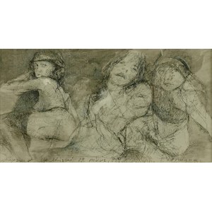 Ryszard OPALIÑSKI (b. 1947), Sketches of female characters, 1999