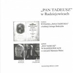 ,, PAN TADEUSZ '' W RADZIEJOWICACH, 2009 Album