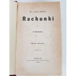 Bolesławita [Kraszewski] RACHUNKI Z LAT 1866-1869 KOMPLET