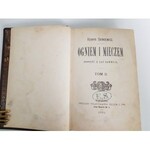 Sienkiewicz Henryk OGNIEM I MIECZEM Wydanie 1 Warszawa 1884 PÓŁSKÓREK Z EPOKI