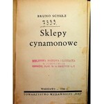 SCHULZ SKLEPY CYNAMONOWE WYDANIE 1