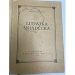 CZAPSKA Ludwika Śniadecka Warszawa 1938