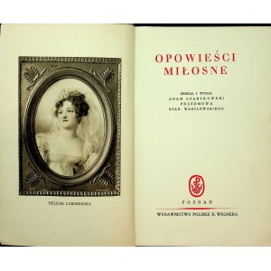 CZARTKOWSKI Opowieści miłosne Gawędy o Dawnym Obyczaju