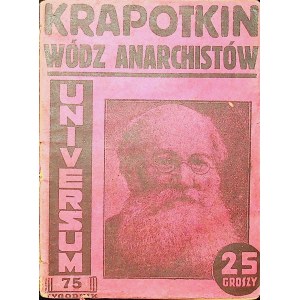 DOMAŃSKI Piotr Kropotkin wódz anarchistów.