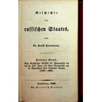 HERMANN Ernst - Geschichte des russischen Staates Liczne Polonica