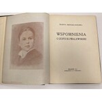 MENDELSONOWA Maria - Wspomnienia o Zofii Kowalewskiej. Kraków 1911