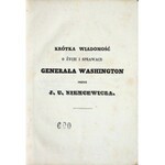 NIEMCEWICZ Dzieła Krótka wiadomość o życiu i sprawach Generała Washingtona; O więzieniach publicznych czyli Domach pokuty, rzecz krótka