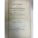 SÉVIGNÉ, Madame de .. Lettres de Madame de ... Paris (Paryż) 1806 RZADKOŚĆ