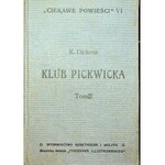 Dickens Karol KLUB PICKWICKA 1910 ilustracje