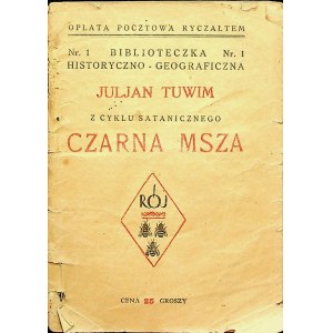 TUWIM Juljan Czarna msza Warszawa [1925]