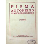 [SZANDLEROWSKI Antoni] Pisma Antoniego Szandlerowskiego