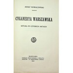 NOWACZYŃSKI Adolf - Cyganerya warszawska Wydanie 1