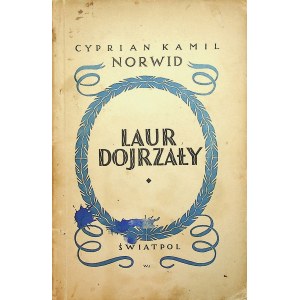 NORWID Cyprian Kamil - Laur dojrzały