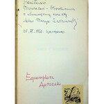 SWINARSKI Artur Marja - Sasza i bogowie. Cztery utwory dramatyczne. Paryż 1960