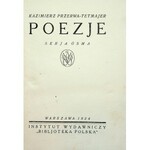 TETMAJER Kazimierz Przerwa - Poezje. Serja ósma, Wyd.1924